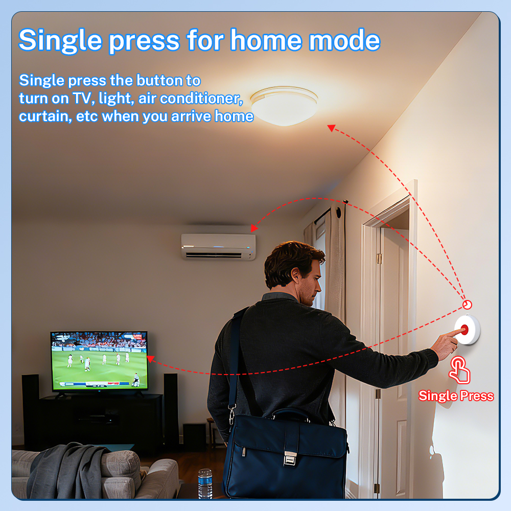 Tuya ZigBee Smart Button IP65  - Smart Home Switch のレビューと価格