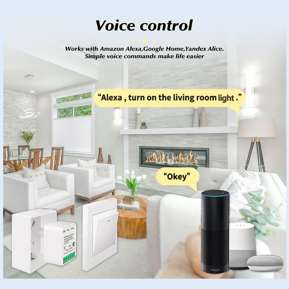 For Tuya Mini Smart WiFi Switc - Smart Home Switch のレビューと価格