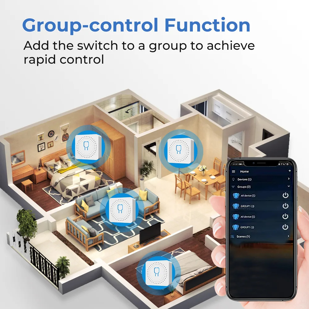 For Tuya Mini Smart WiFi Switc - Smart Home Switch のレビューと価格