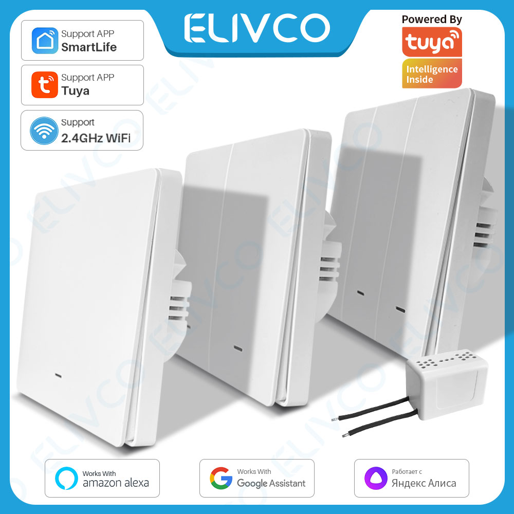 Tuya Wifi Smart Switch No Neut - Smart Home Lighting Control のレビューと価格