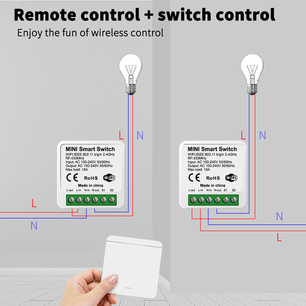 Tuya WiFi Smart Light Switch S - Smart Home Switch のレビューと価格