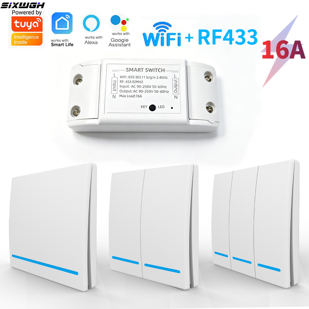 16A Tuya Wifi Smart Switch RF4 - Smart Ir Remote Controller のレビューと価格