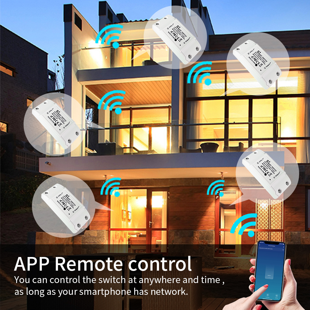 16A Tuya Wifi Smart Switch RF4 - Smart Ir Remote Controller のレビューと価格