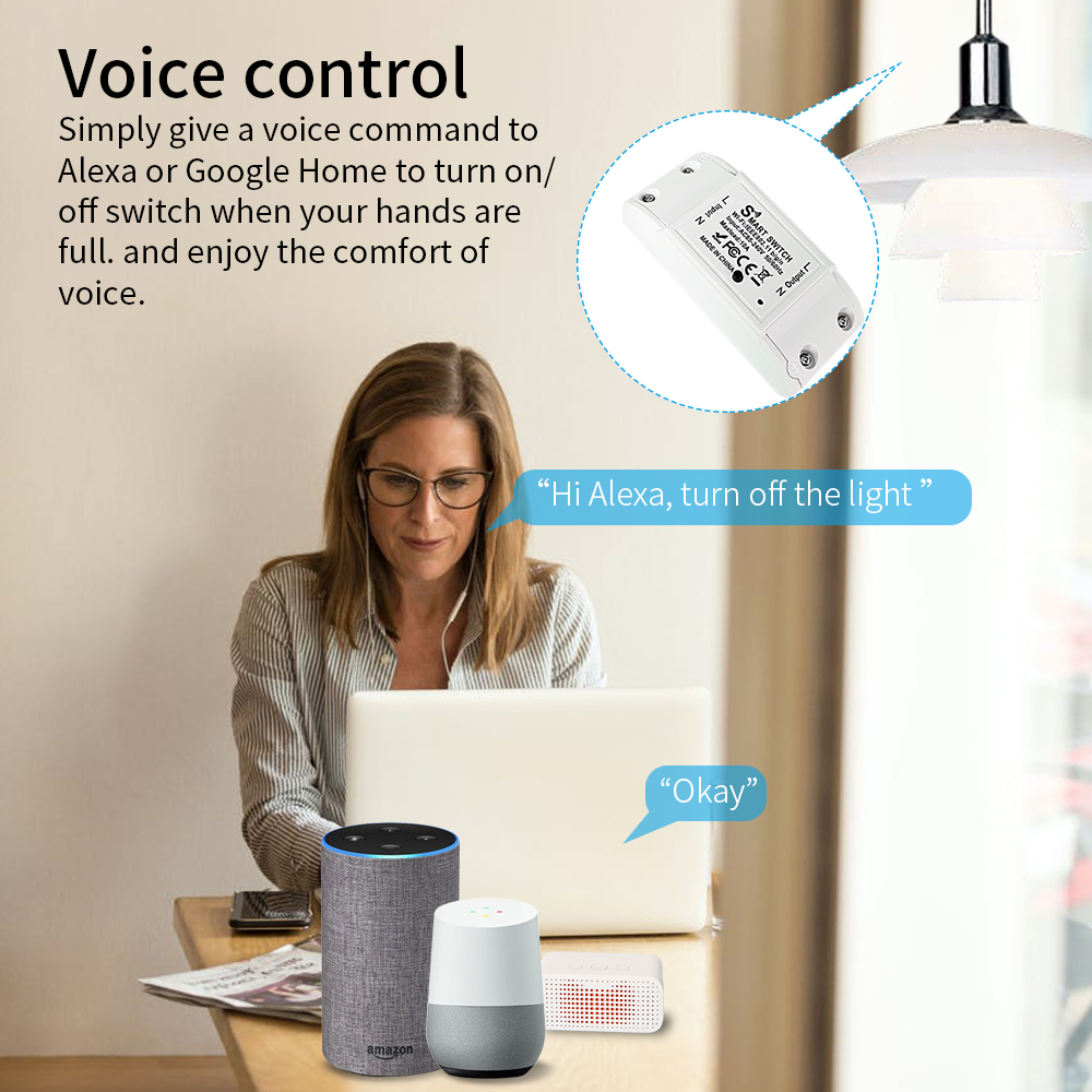 16A Tuya Wifi Smart Switch RF4 - Smart Ir Remote Controller のレビューと価格