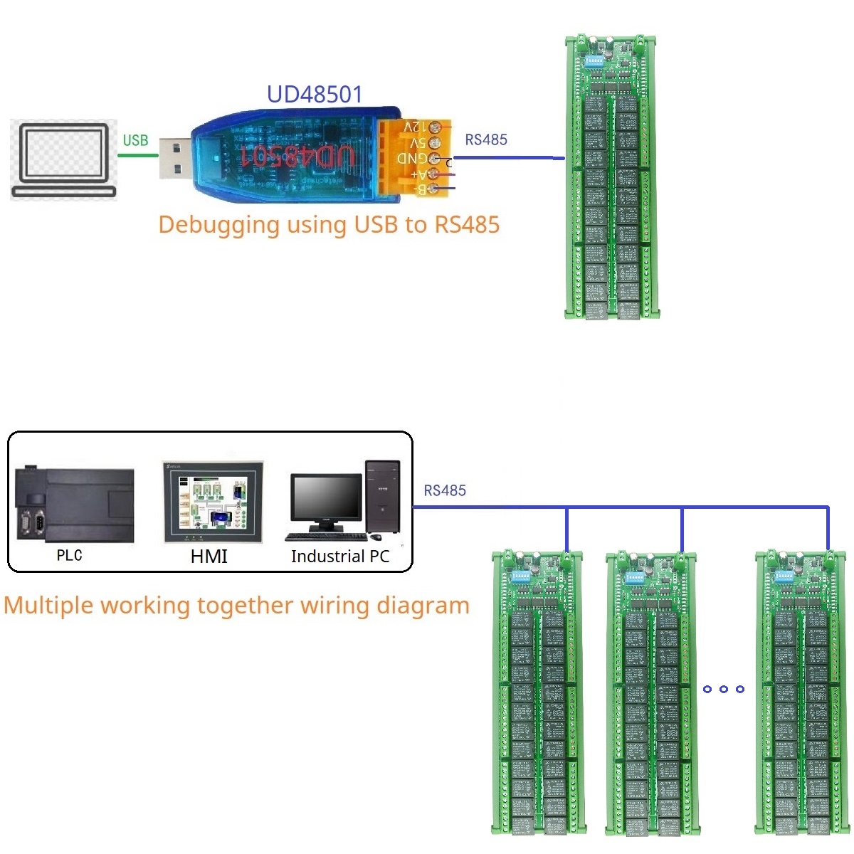 NC COM NO Dry Contact Output 2 - Smart Home With Plc のレビューと価格