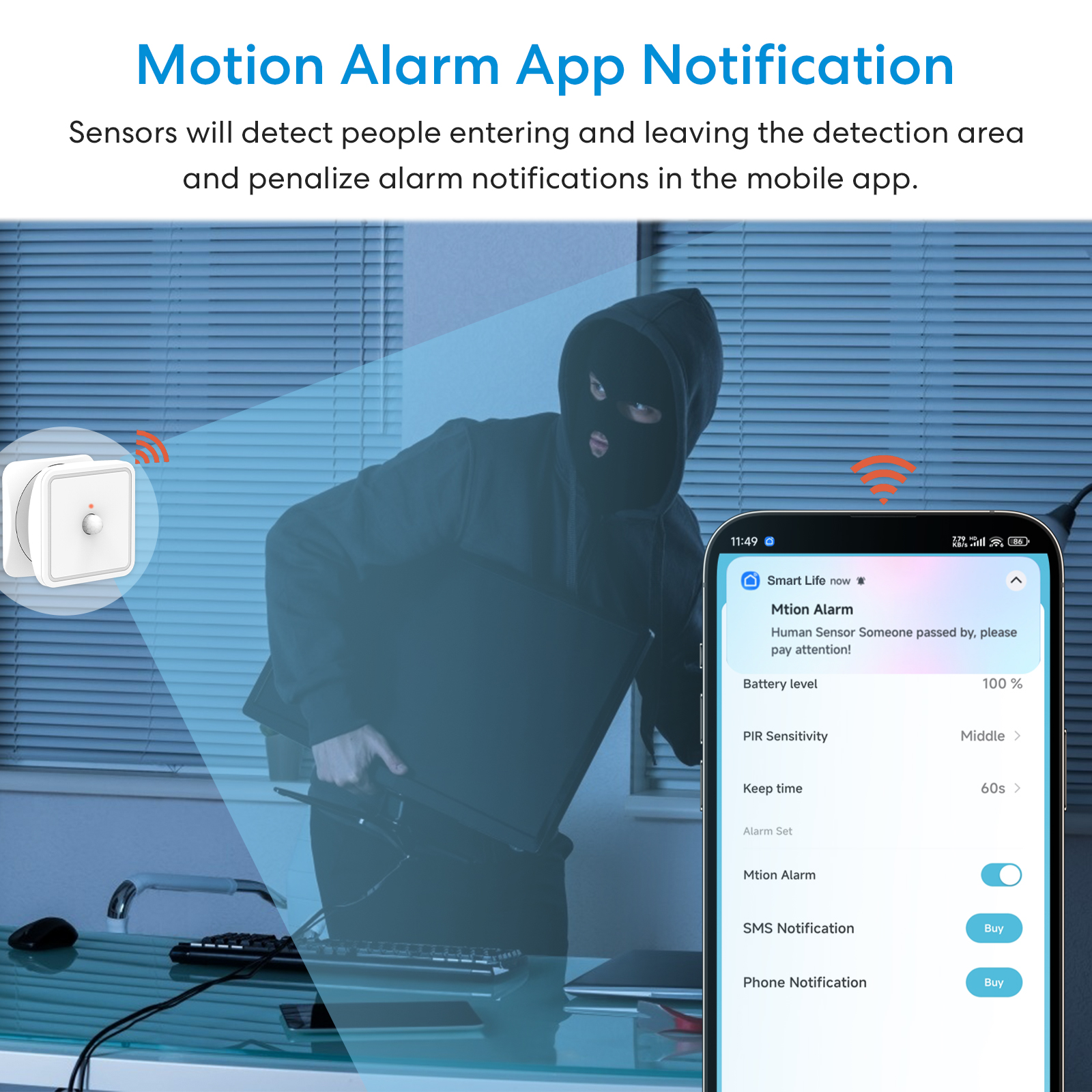 Tuya ZigBee Human Motion Senso - Smart Home Wiser のレビューと価格