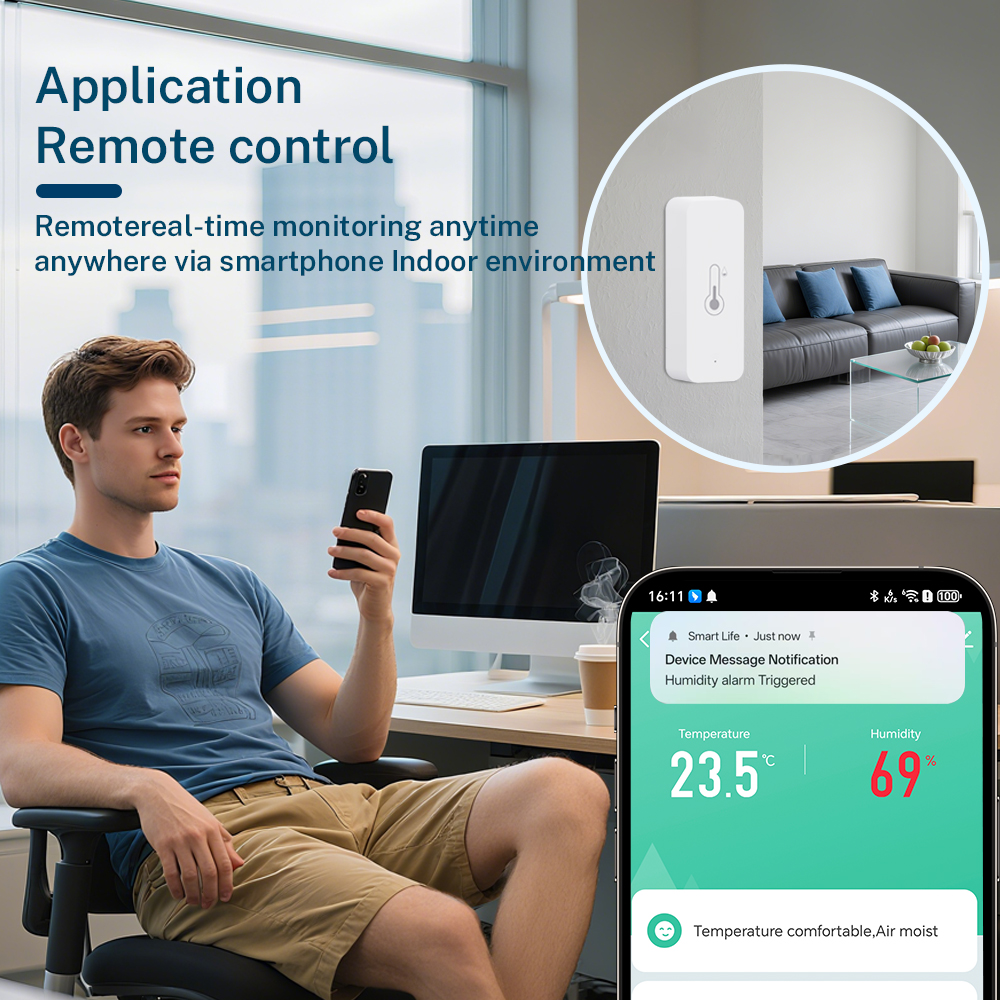 1~4PCS Tuya WiFi Temperature H - Smart Home Tablet のレビューと価格