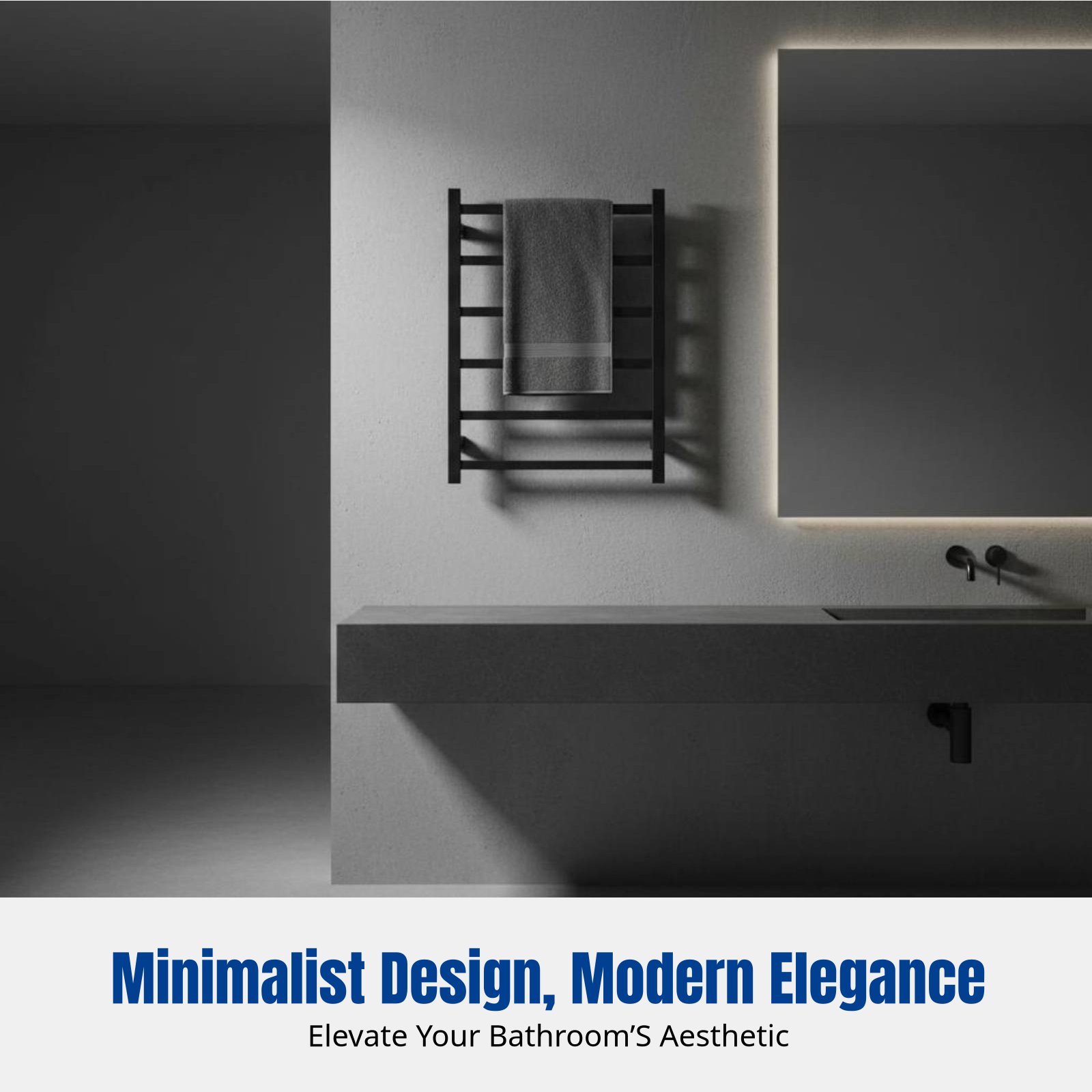 Smart Electric Towel Rack, Hea - Smart Home In Us のレビューと価格