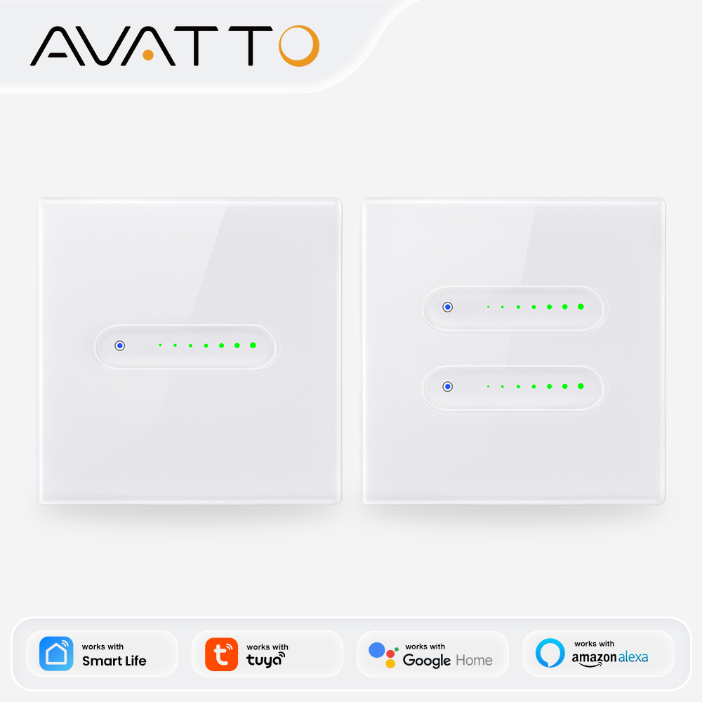AVATTO WiFi 1/2 Gang Smart Dim - Smart Home Switch のレビューと価格