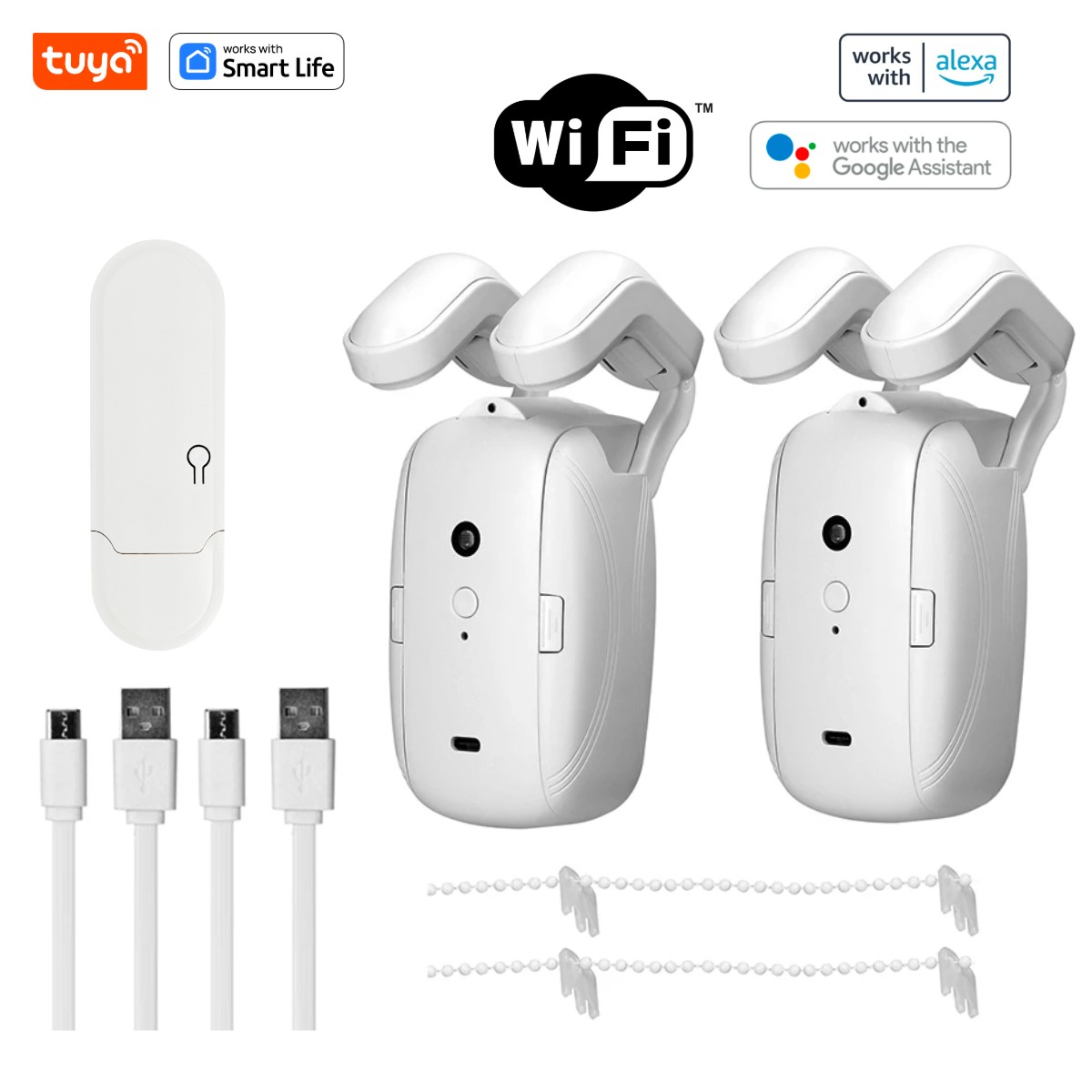 1/2PCS Tuya Smart WiFi Curtain - Smart Home Full System のレビューと価格