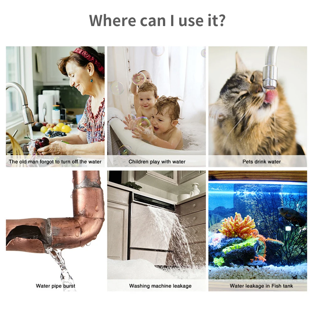Tuya WiFi Zigbee Water Sensor  - Wifi Water Sensor のレビューと価格