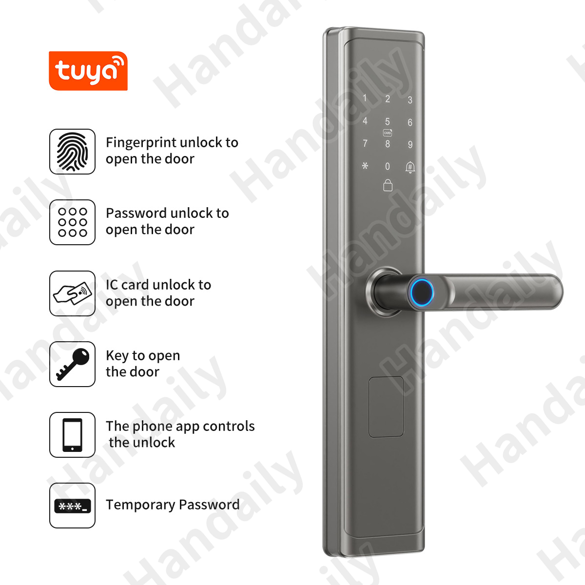 Tuya Wifi TTlock App Fingerpri - Smart Home Room のレビューと価格