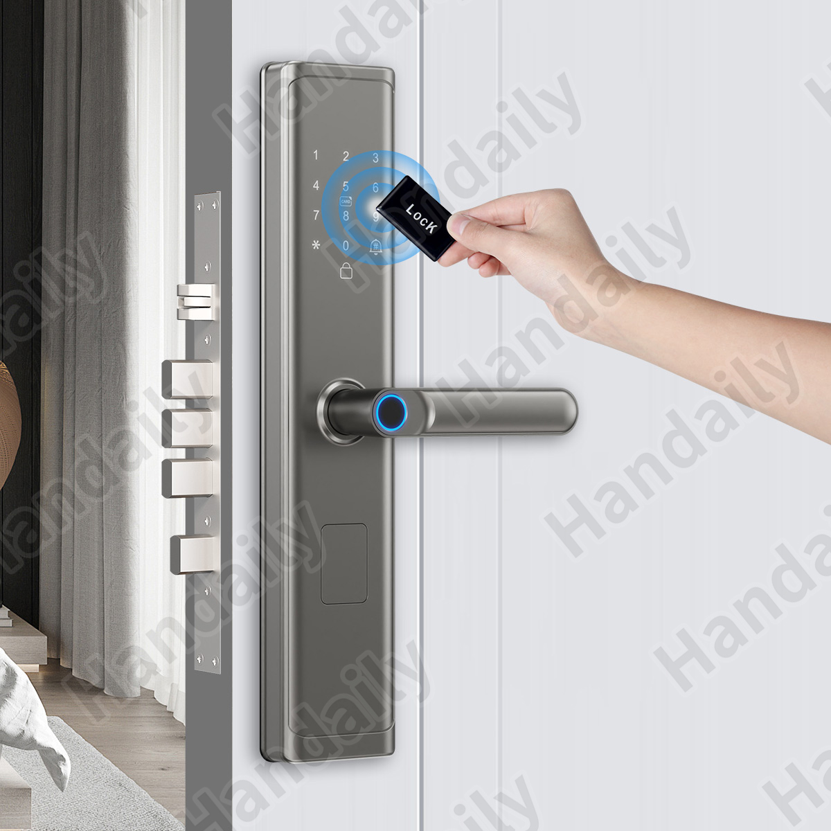 Tuya Wifi TTlock App Fingerpri - Smart Home Room のレビューと価格