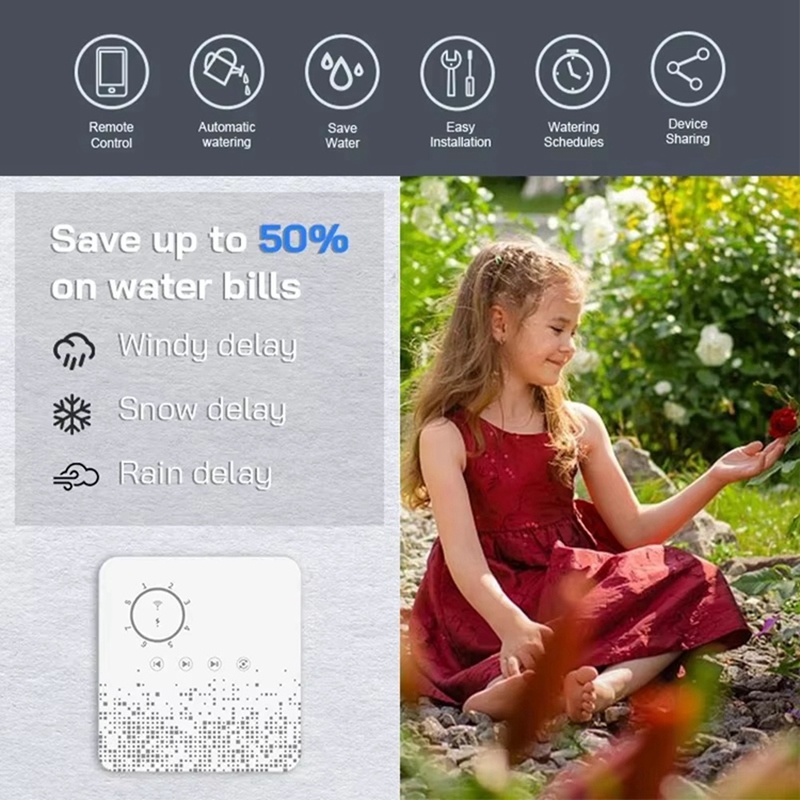 Tuya WiFi Smart Sprinkler Cont - Smart Home Automation のレビューと価格