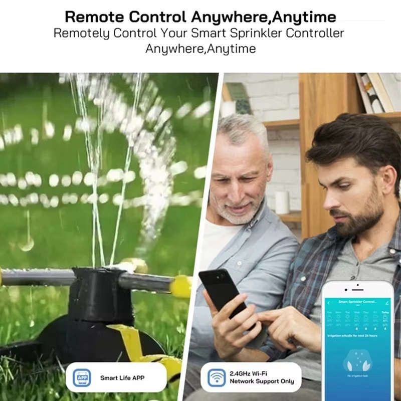 Tuya WiFi Smart Sprinkler Cont - Smart Home Automation のレビューと価格