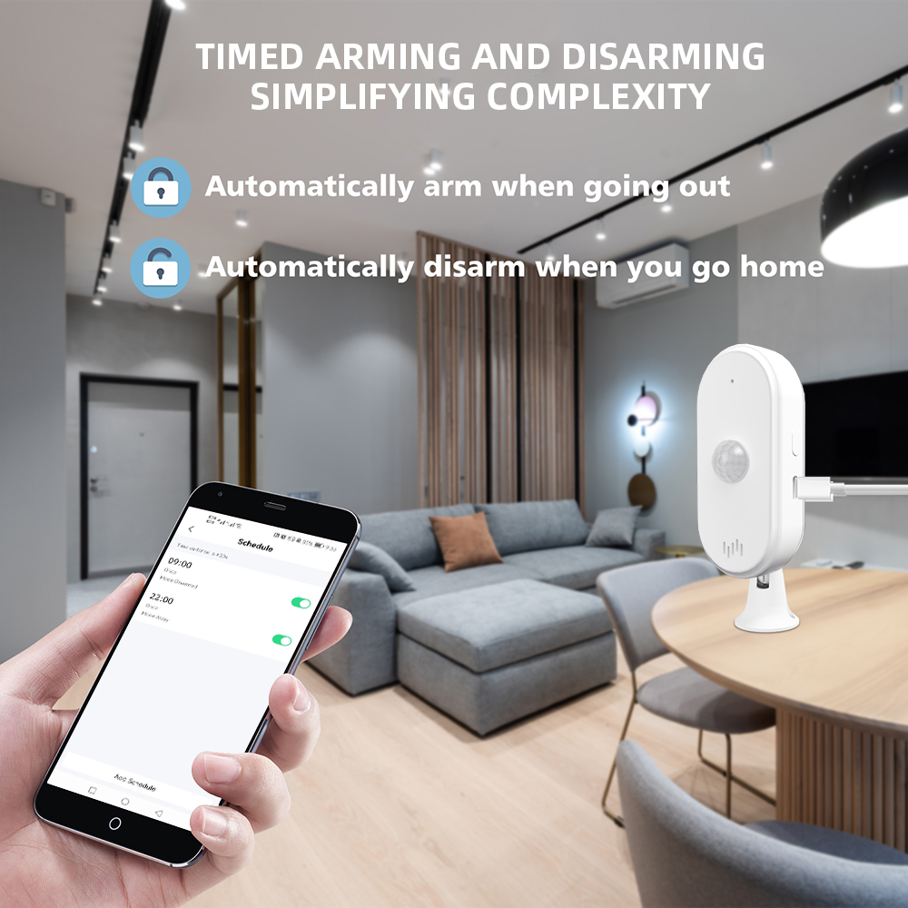 Tuya WiFi PIR Motion Sensor Hu - Smart Home Wiser のレビューと価格