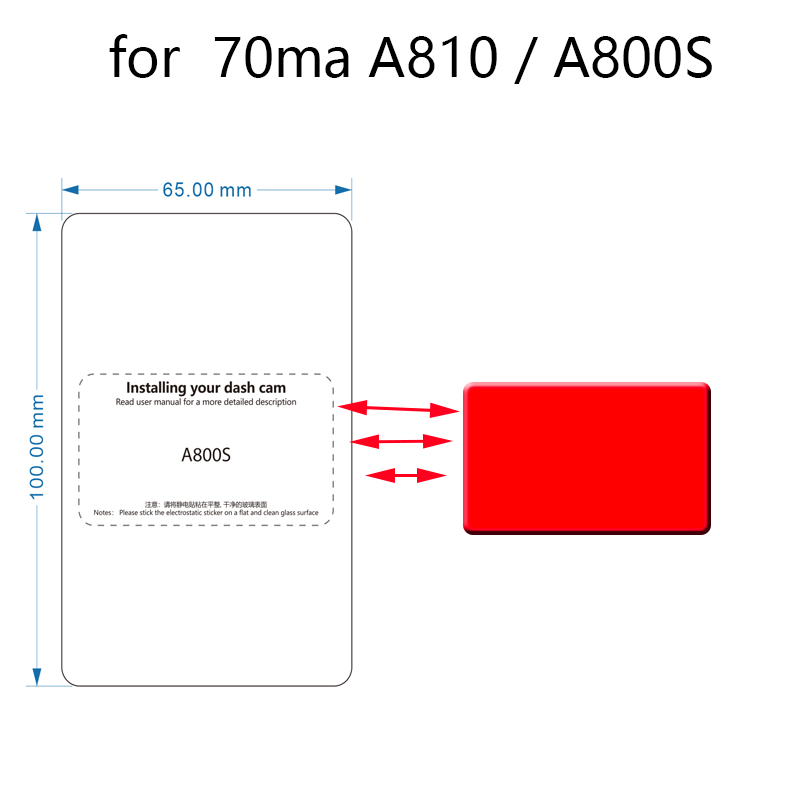 For 70mai Dash Cam A810 A800S  - Smart Home Tablet のレビューと価格
