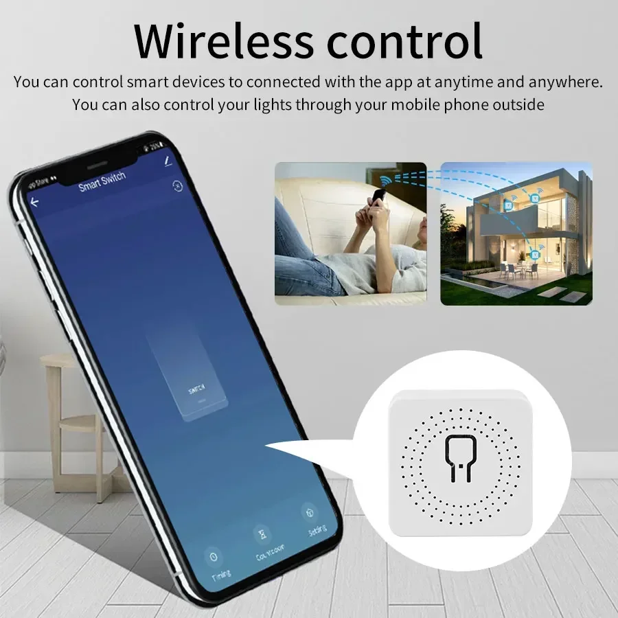 Smart WiFi Switch Breaker 16A/ - Smart Home Lighting Control のレビューと価格