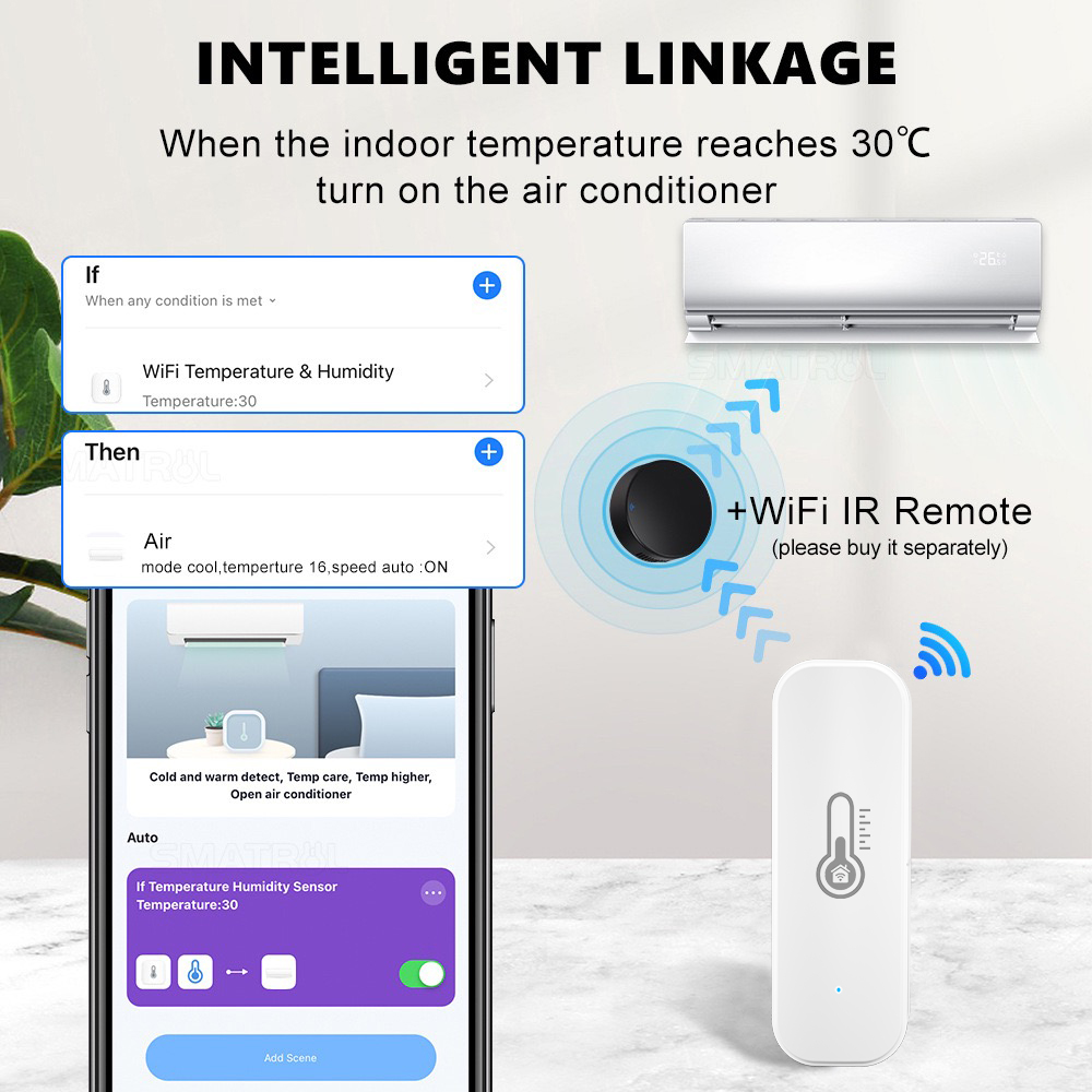 Tuya WiFi/ZigBee Temperature a - Smart Home Google Assistant のレビューと価格