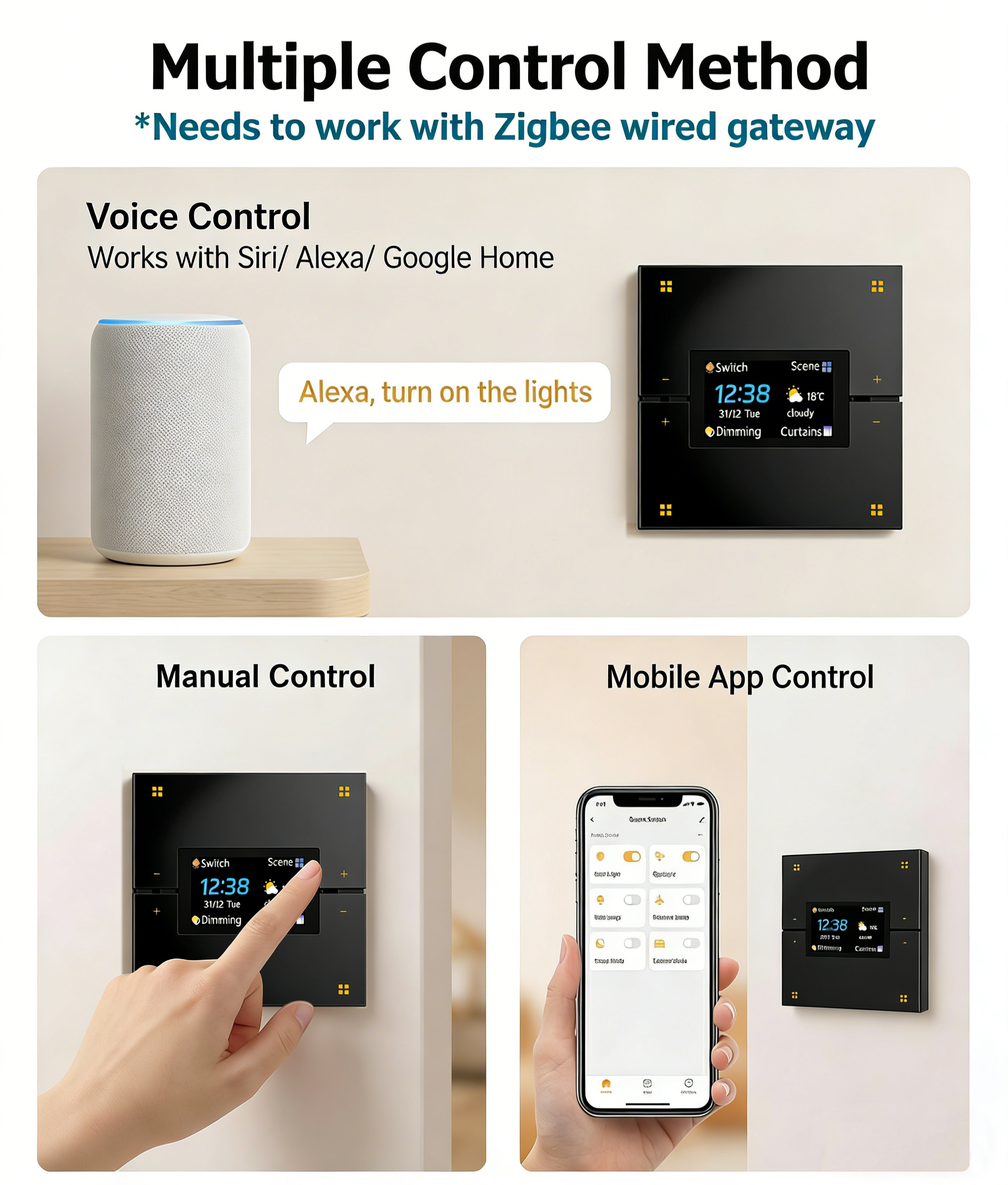 M9 Pro 8-Button UK Tuya Smart  - Smart Home Lighting Control のレビューと価格