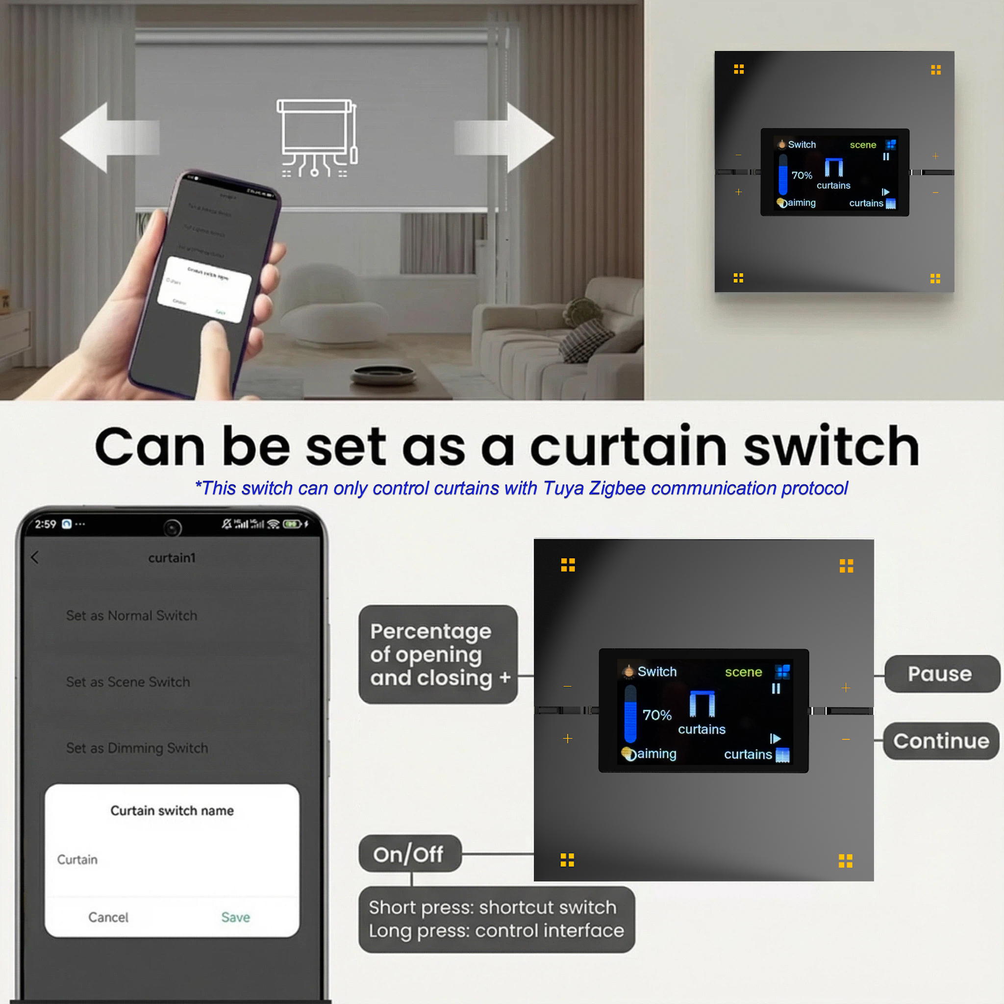 M9 Pro 8-Button UK Tuya Smart  - Smart Home Lighting Control のレビューと価格