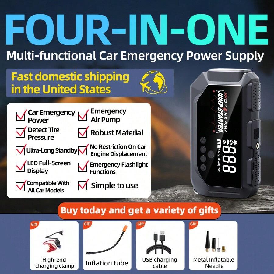 Four-In-One 12V 8000A Smart Ca - Smart Home In Us のレビューと価格