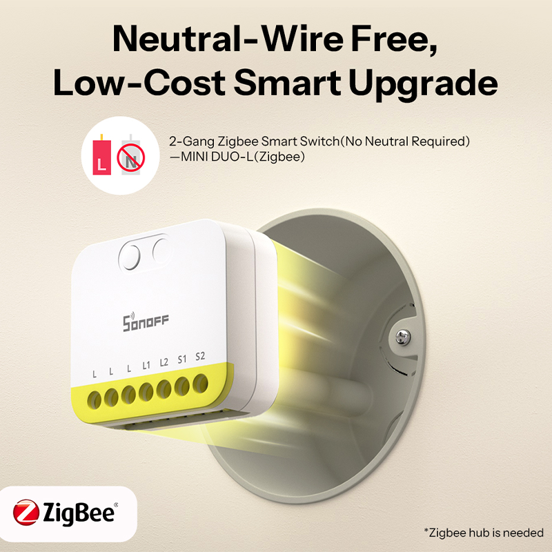 Sonoff MINI-ZB2GS-L Zigbee 2-C - Smart Home Automation のレビューと価格