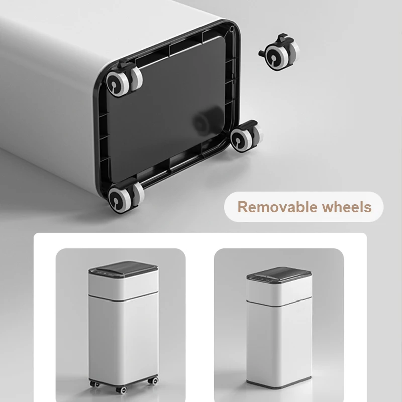 Smart Trash Can with lid 15L/2 - Smart Home In Us のレビューと価格