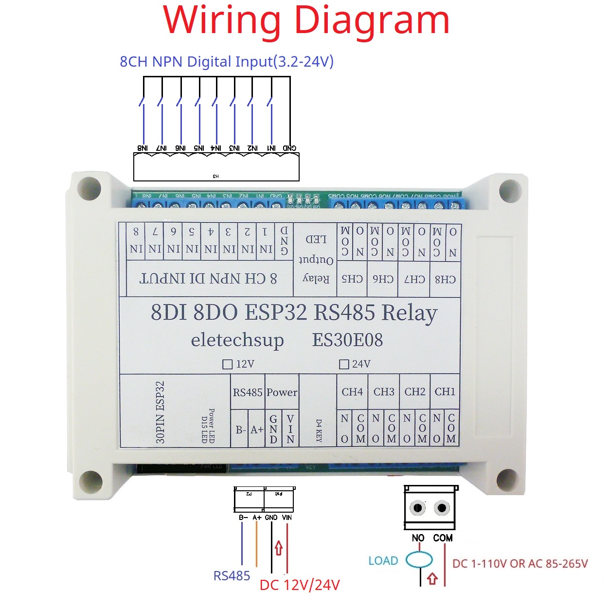 ESP32 8CH Programmable Relay M - Smart Home With Plc のレビューと価格