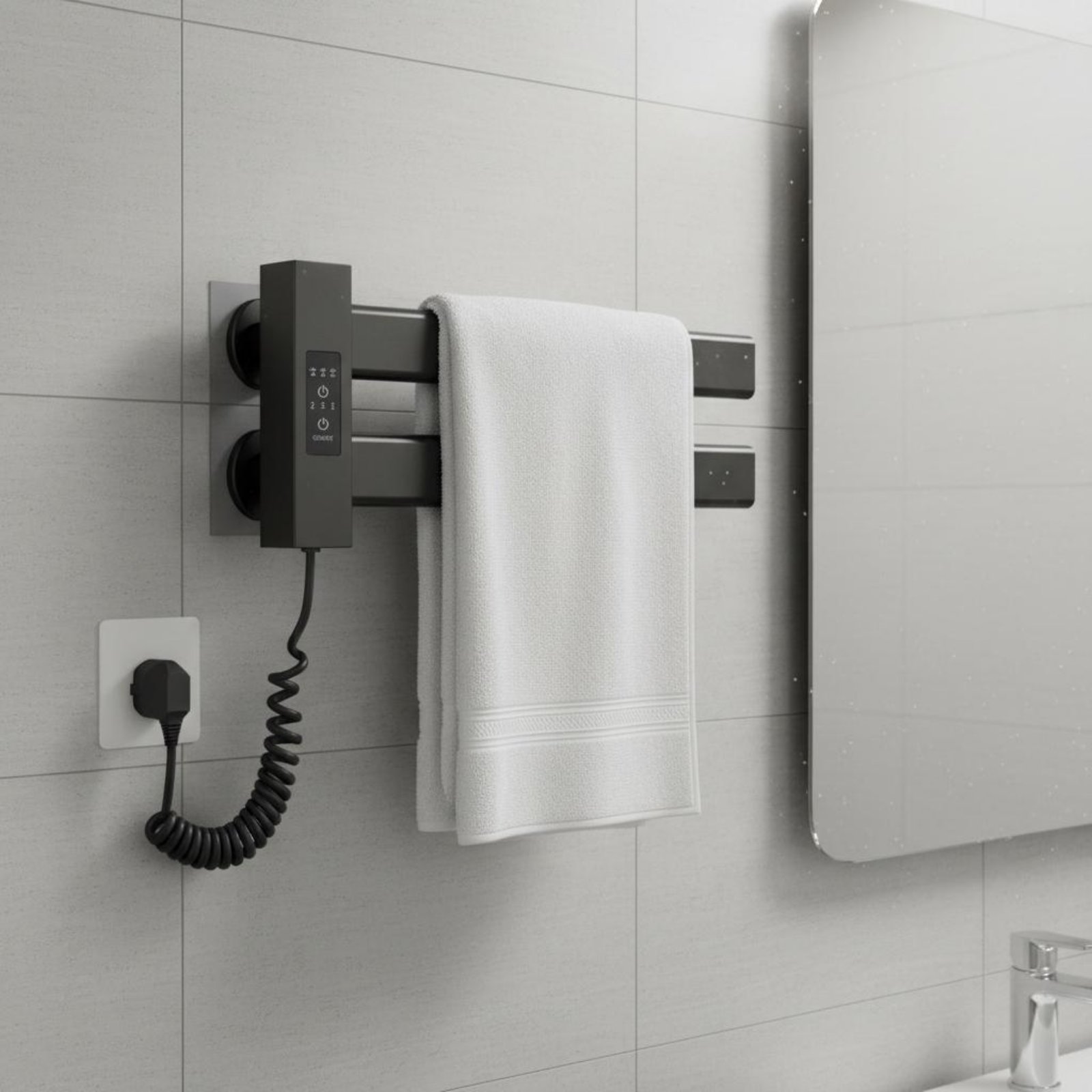 Smart Towel Heating Rack Quick - Smart Home In Us のレビューと価格