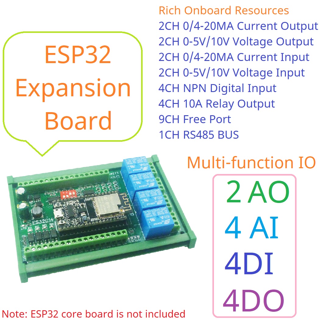 DC 12V 24V ESP32 Expansion Boa - Smart Home With Plc のレビューと価格
