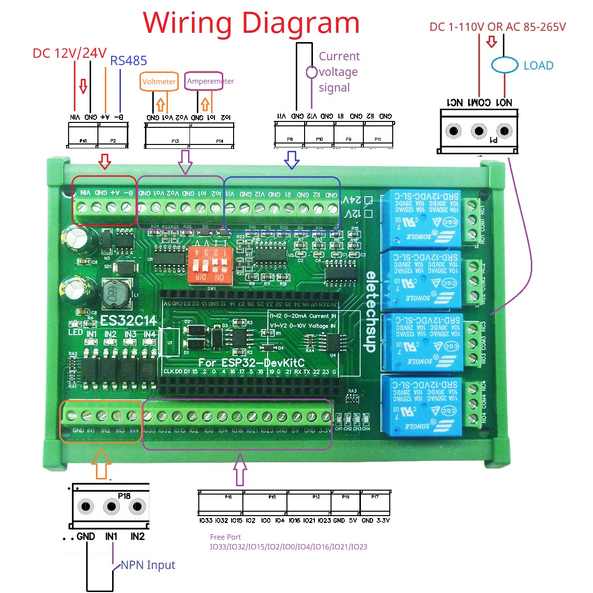 DC 12V 24V ESP32 Expansion Boa - Smart Home With Plc のレビューと価格