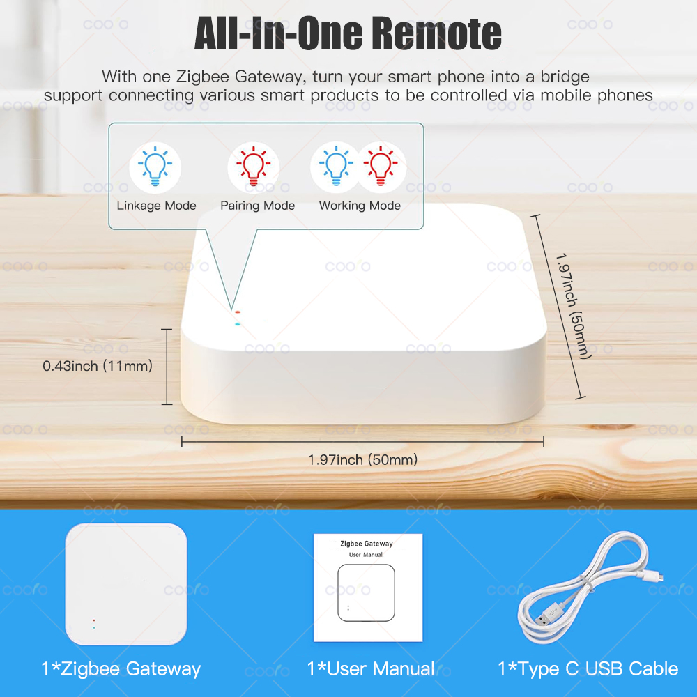 Zigbee 3.0 Gateway Hub Smart H - Smart Home Registration のレビューと価格