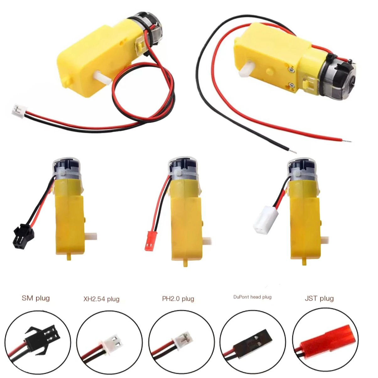 TT DC Motor 3V-6V DIY Smart Ca - Smart Home Yellow のレビューと価格