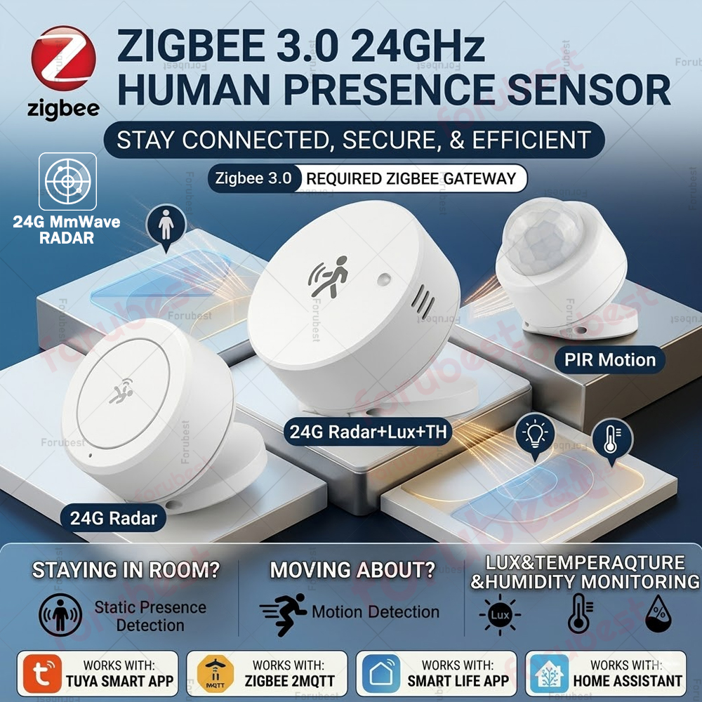 Zigbee 24G mmWave Human Presen - Smart Home Wiser のレビューと価格