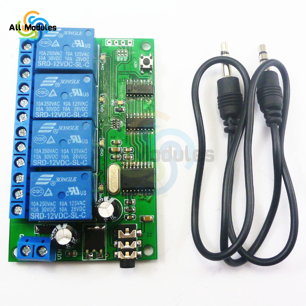 AD22B04 MT8870 4 Channel Relay - Smart Home With Plc のレビューと価格