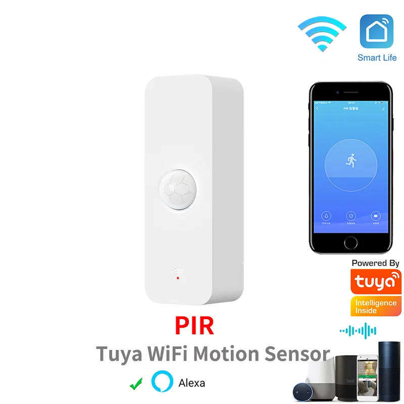 Tuya WiFi PIR Motion Sensor Sm - Smart Home Wiser のレビューと価格