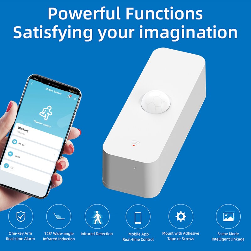 Tuya WiFi PIR Motion Sensor Sm - Smart Home Wiser のレビューと価格