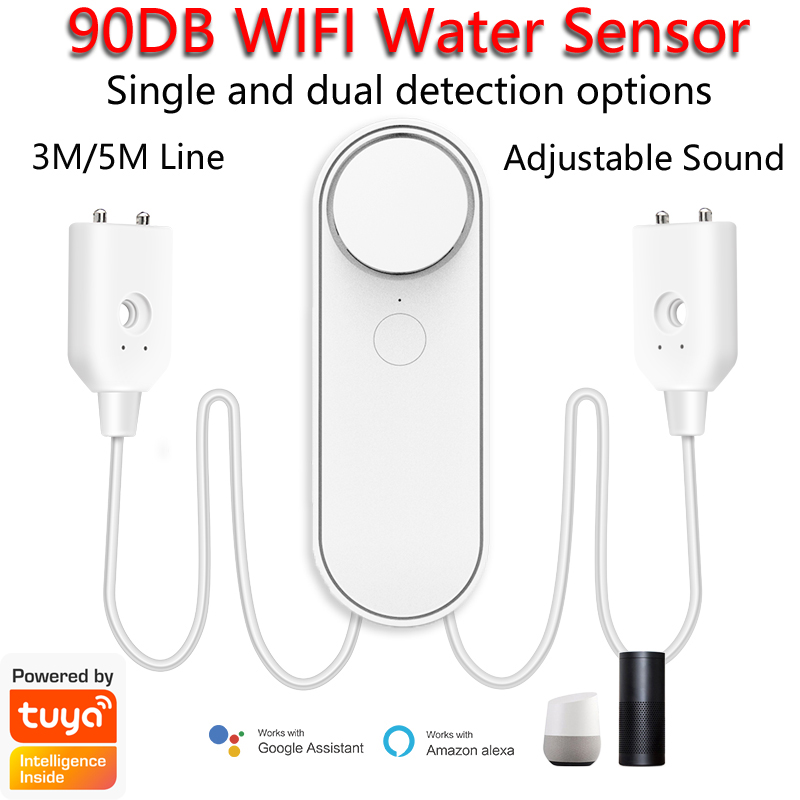 3M/5M WiFi Water Leak Detector - Wifi Water Sensor のレビューと価格