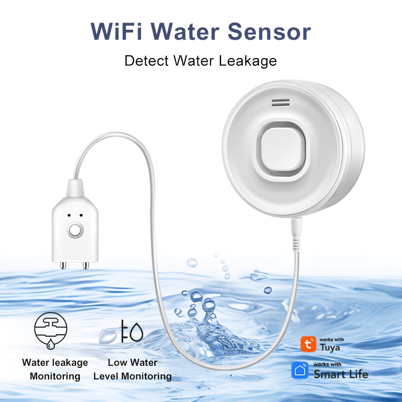YNF Smart WiFi Water Leak Dete - Wifi Water Sensor のレビューと価格