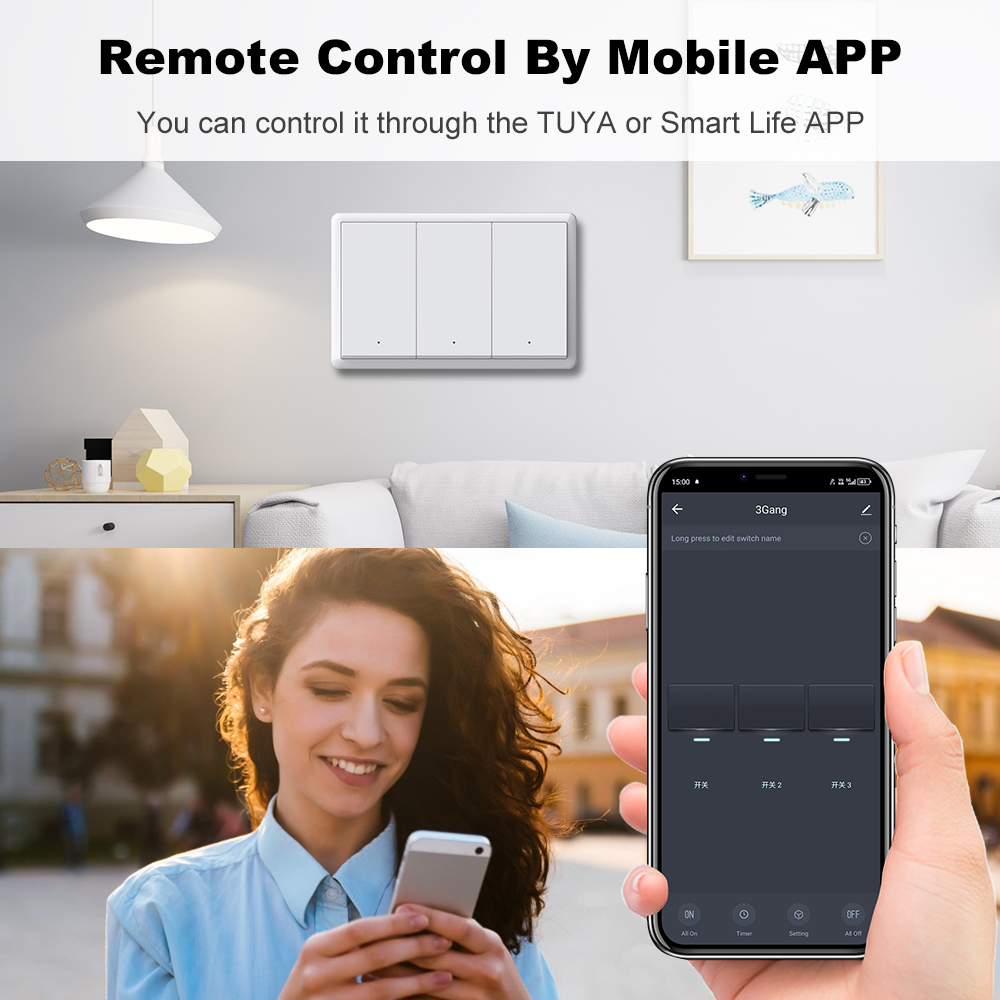 For Tuya ZigBee3.0 Smart Switc - Smart Home Switch のレビューと価格