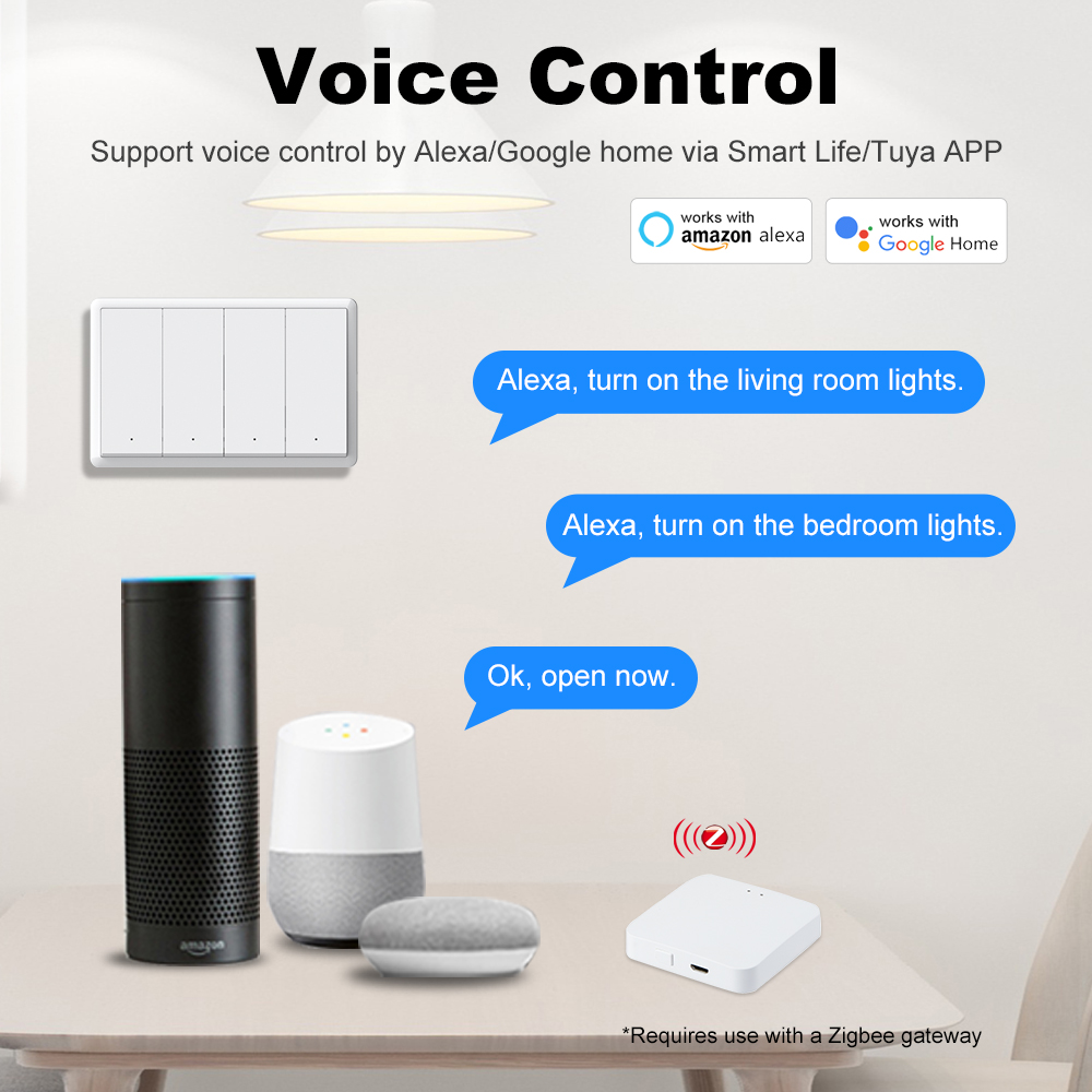 For Tuya ZigBee3.0 Smart Switc - Smart Home Switch のレビューと価格
