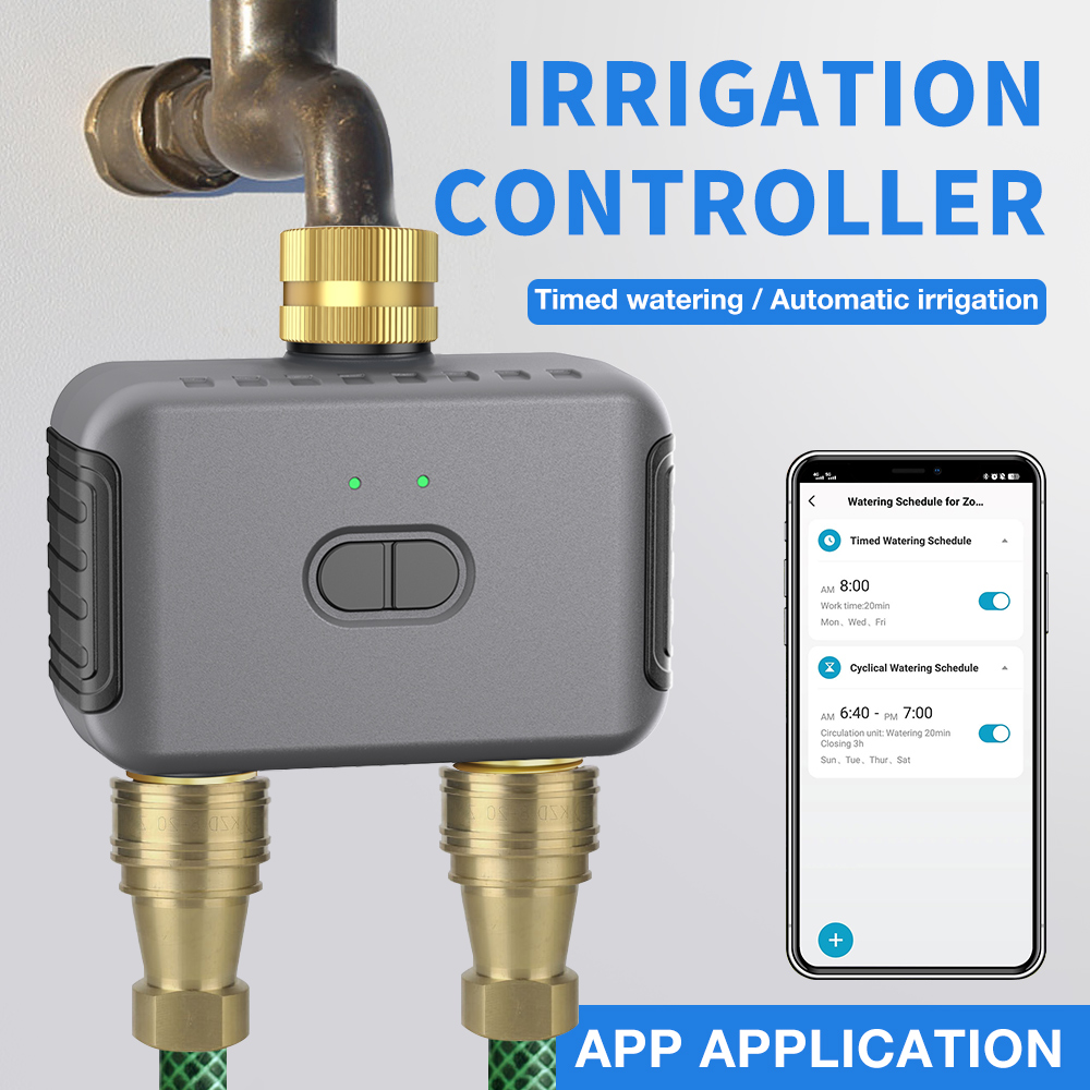 Tuya 2 Zone Watering Timer Gar - Smart Home Switch のレビューと価格