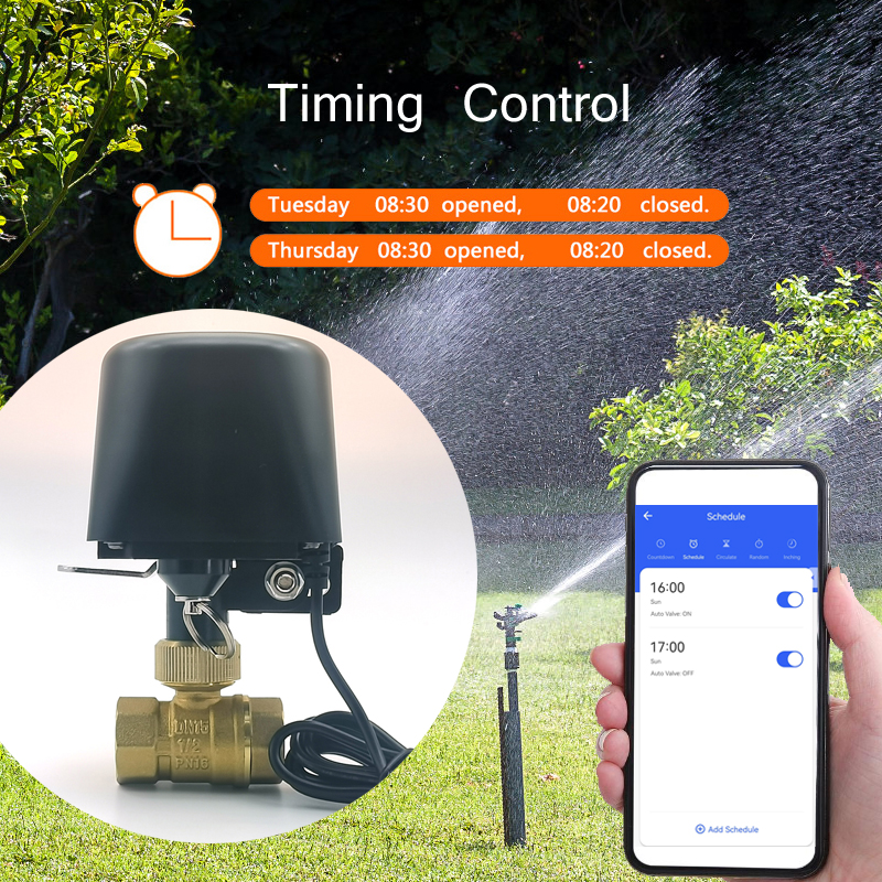 Tuya WiFi or Zigbee Water Valv - Smart Home Google Assistant のレビューと価格